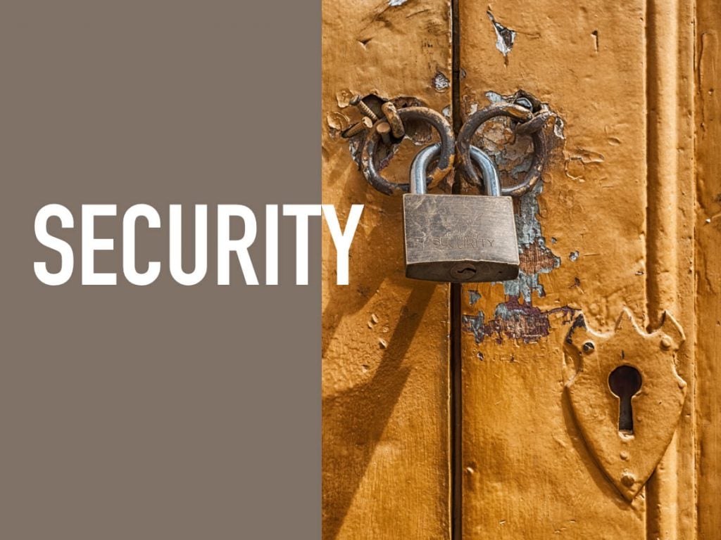 Selecting the Right Software - Security