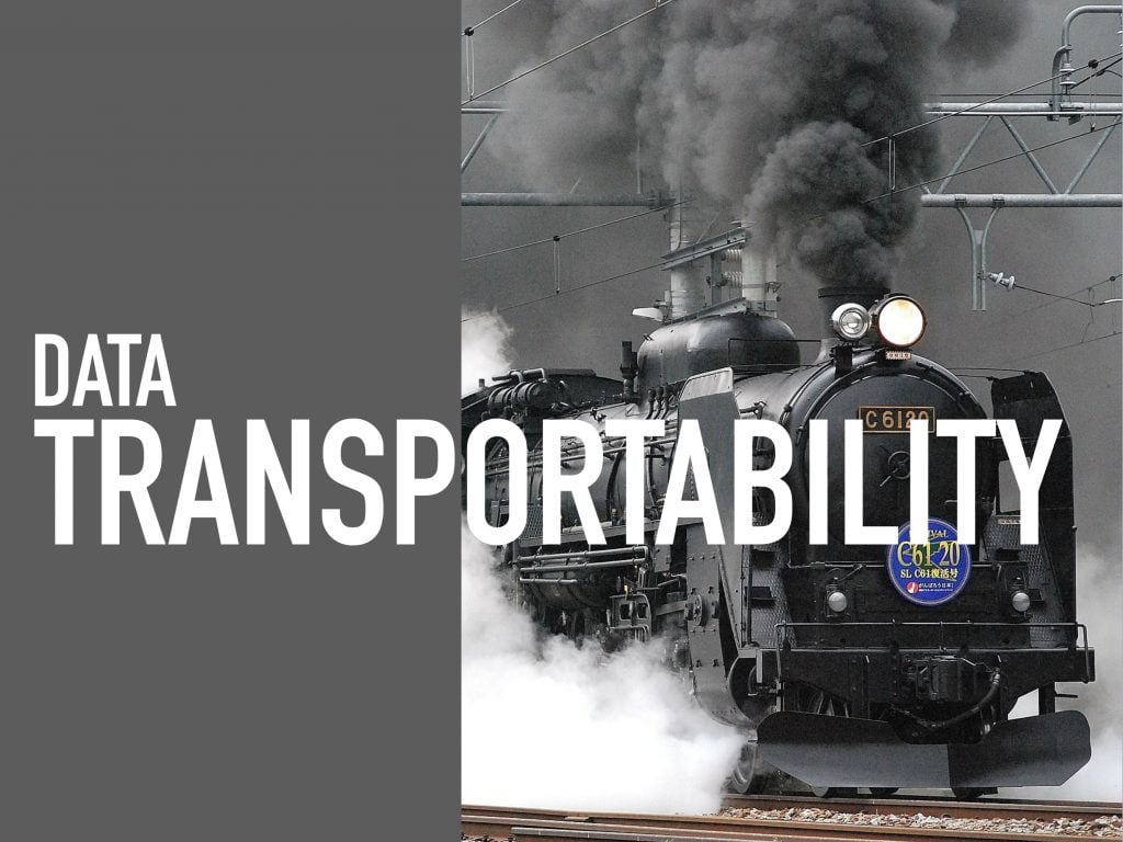 Selecting Software - Data Transportability